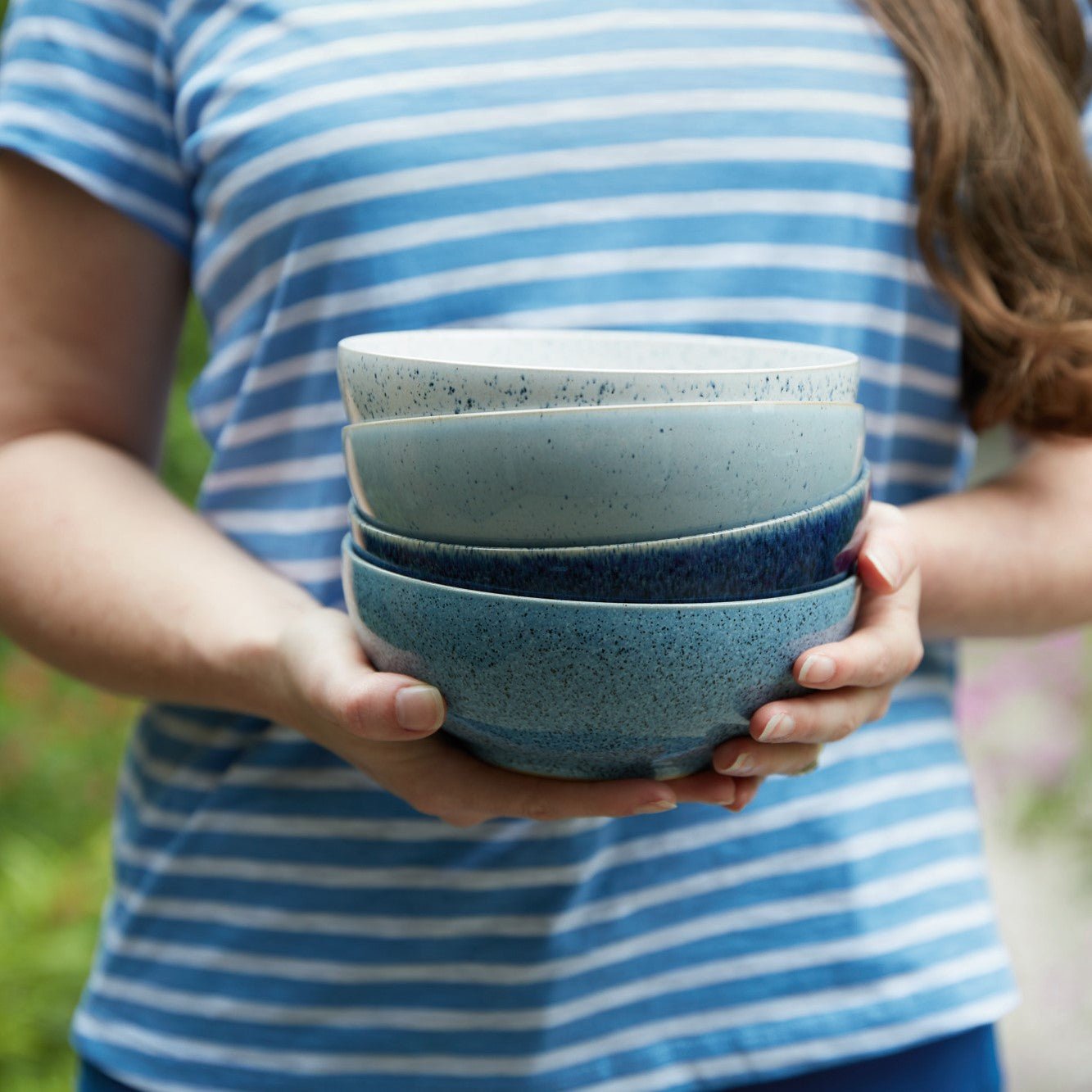 Denby - Studio Blue 4 Piece Cereal Bowl Set - Buy Me Once UK