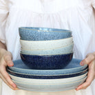 Denby - Studio Blue 4 Piece Cereal Bowl Set - Buy Me Once UK