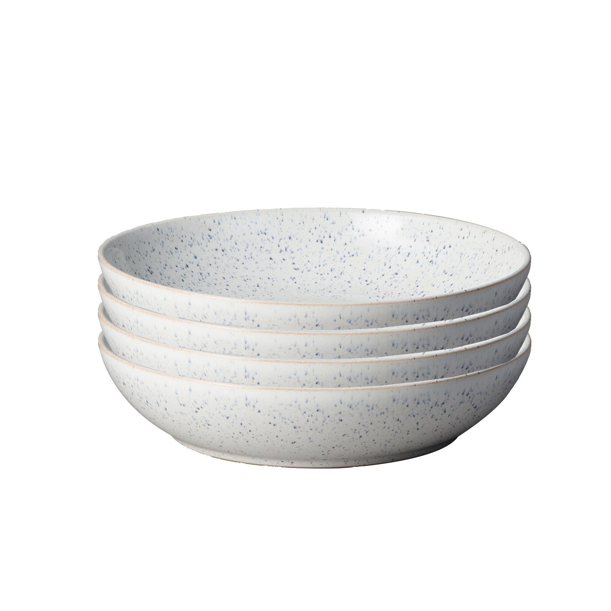 Denby - Studio Blue Chalk Pasta Bowl & Dinner Plate Set - Buy Me Once UK