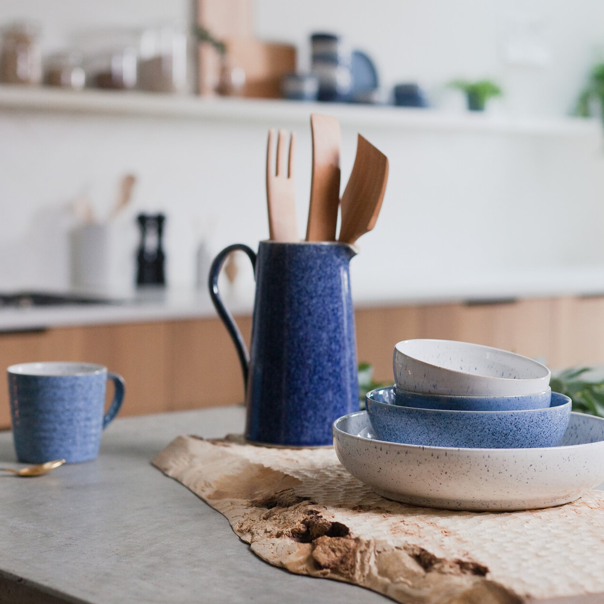 Denby - Studio Blue Cobalt Large Jug - Buy Me Once UK