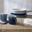 Denby - Studio Blue Set of 2 Pebble Ridged Mug - Buy Me Once UK