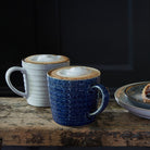 Denby - Studio Blue Set of 2 Pebble Ridged Mug - Buy Me Once UK