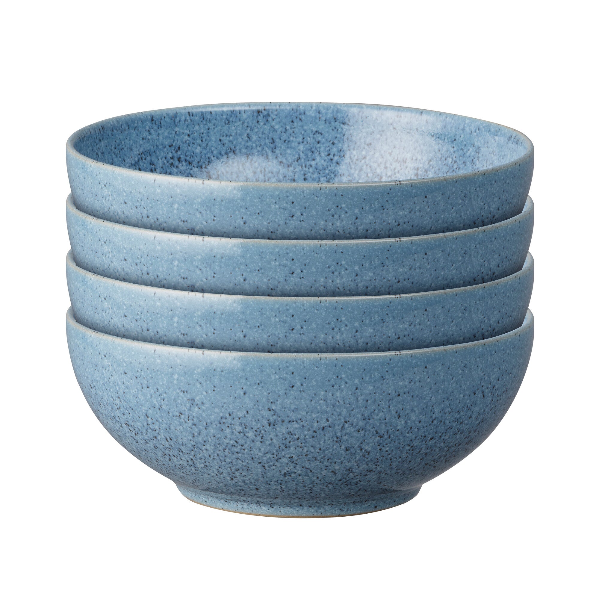 Denby - Studio Blue Set of 4 Flint Cereal Bowls - Buy Me Once UK