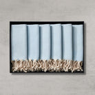 Luks Linen - Terazi Napkins Set, Sky - Buy Me Once UK