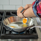 SAVEUR Selects - Tri-ply Stainless Steel Frying Pan with Insulated Lid - Buy Me Once UK