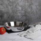 SAVEUR Selects - Tri-ply Stainless Steel Frying Pan with Insulated Lid - Buy Me Once UK