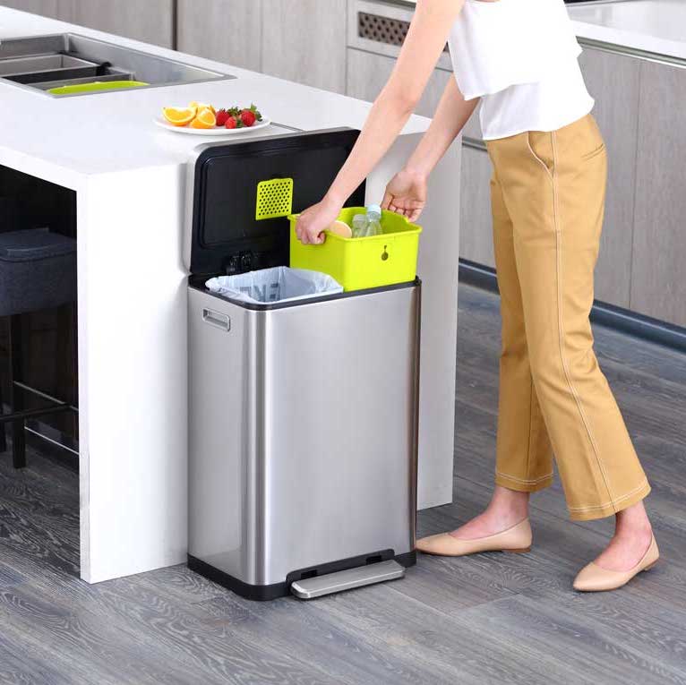 EKO - X Cube Recycling Bin, 20+20L - Buy Me Once UK